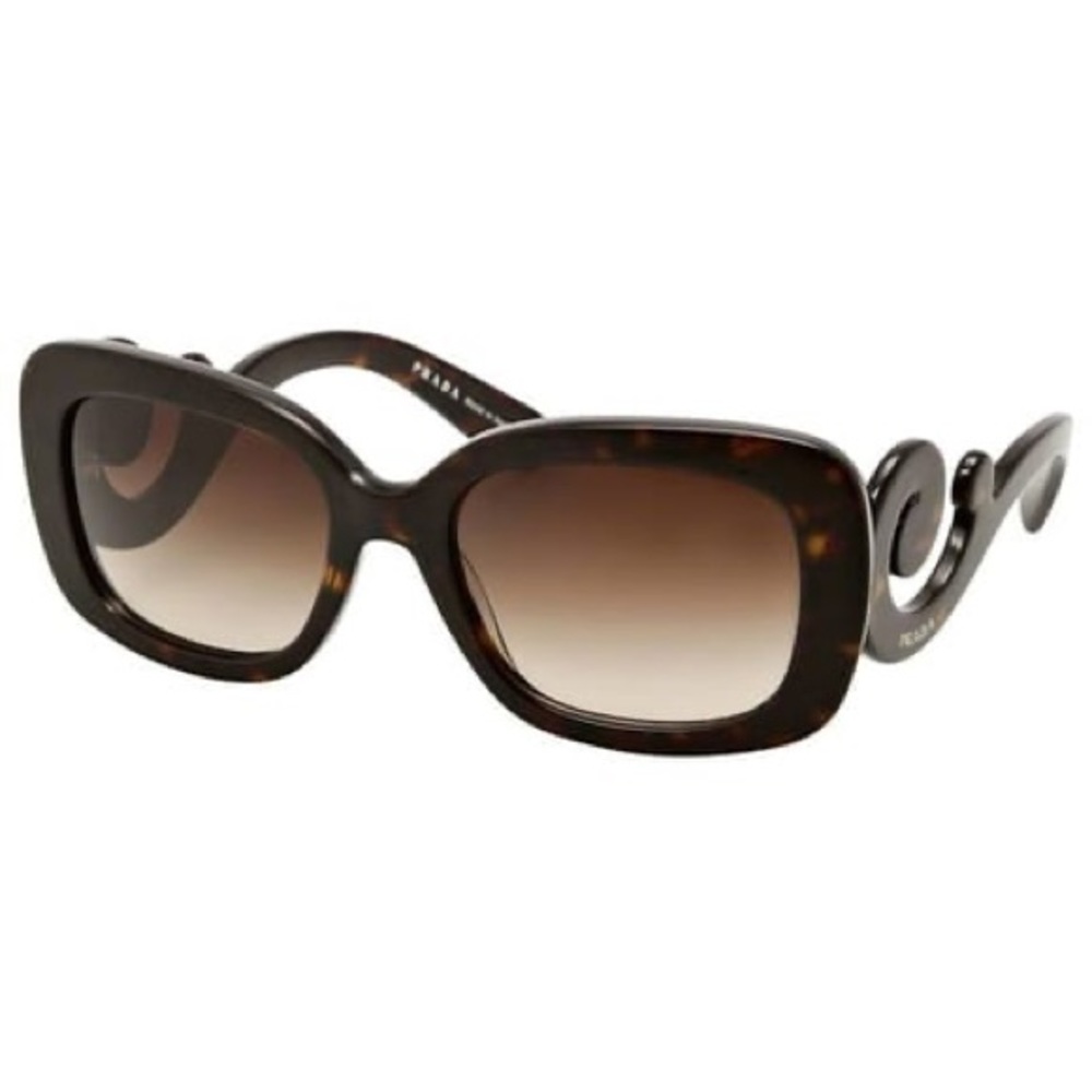 Prada Baroque Tortoiseshell Sunglasses